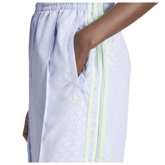 Adidas Γυναικείο παντελόνι φόρμας Trefoil Monogram Satin Track Pants